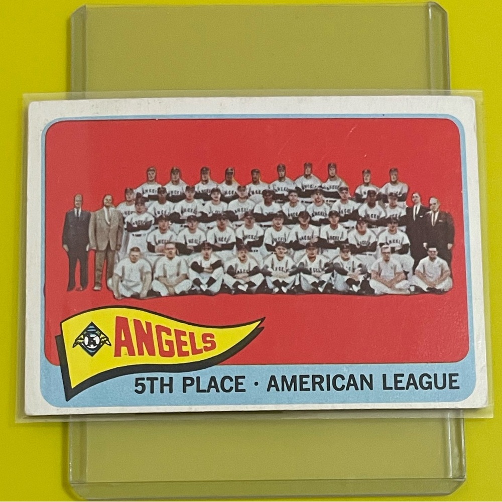 Angels Team #293 1965 Topps Baseball Trading Card